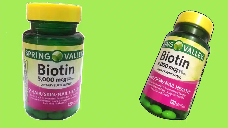 Biotin 5000 mcg tablets