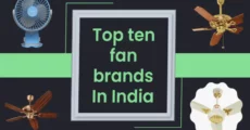 Top ten fan Brands in India in 2023