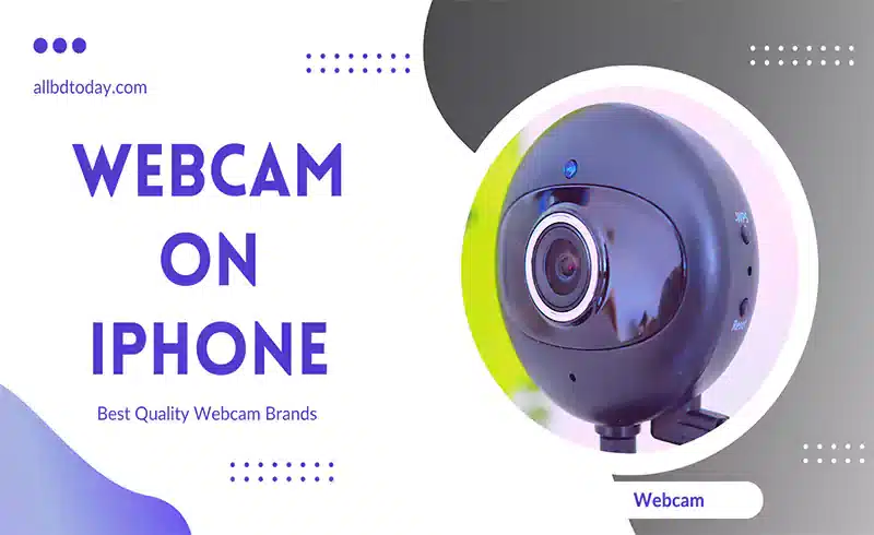 Webcam on iPhone