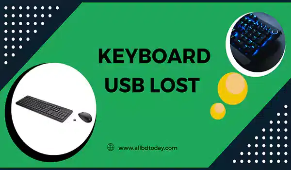 Wireless Keyboard USB Lost