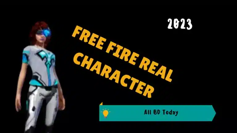 free fire real characters
