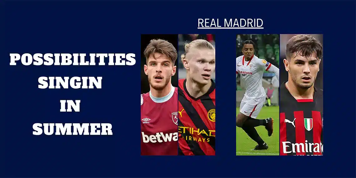 Potential signings for Real Madrid in 2023