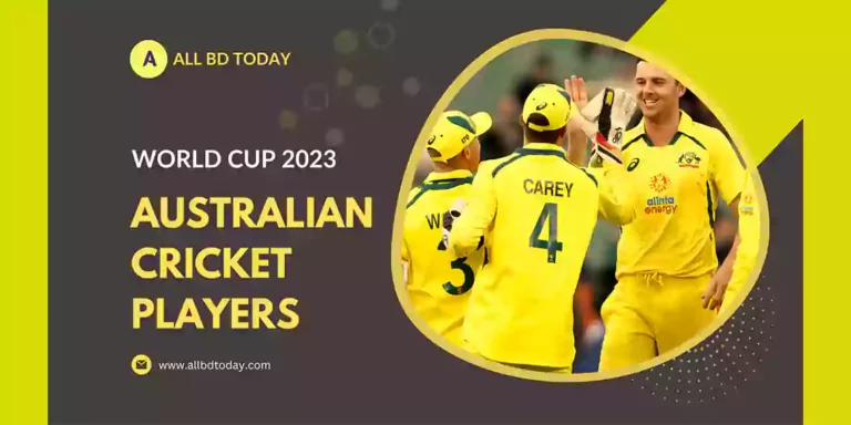 Australian Cricket Players for World Cup 2023