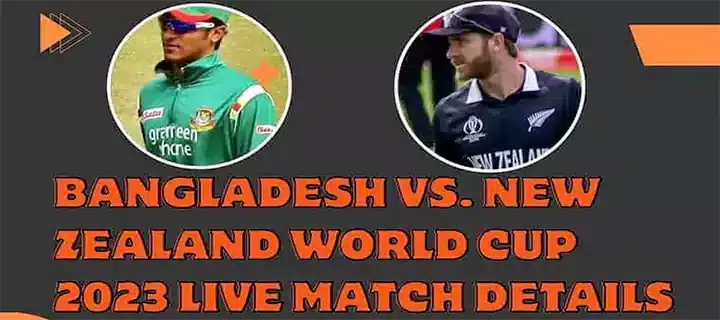 Bangladesh vs. New Zealand ICC world cup