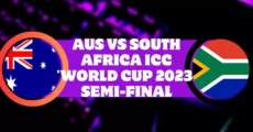 Analyzing the aus vs south Africa ICC World Cup 2023 Semi-Final