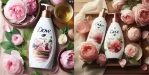 Dove Body Wash Rose Oil