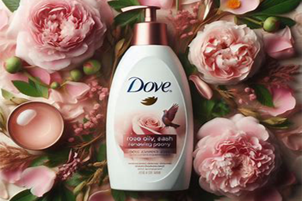 Dove Body Wash Rose Oil