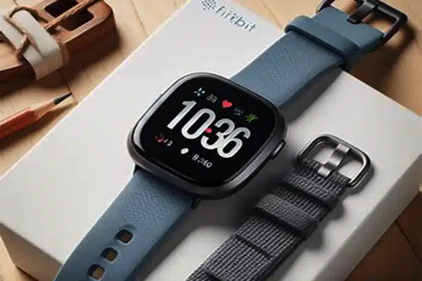 Fitbit versa 4 fitness smartwatch additional band included