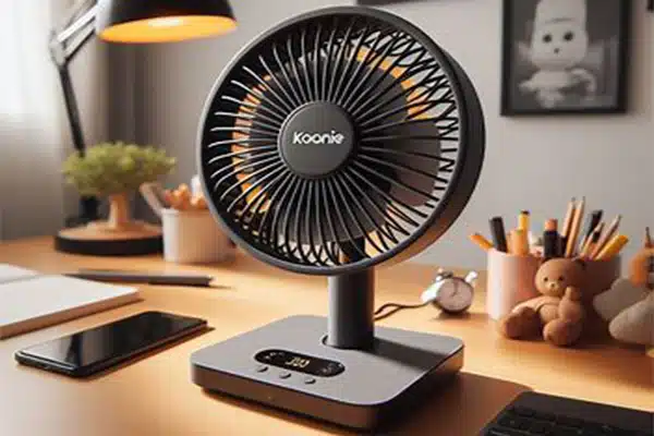 Koonie 10000mAh Rechargeable Desk Fan