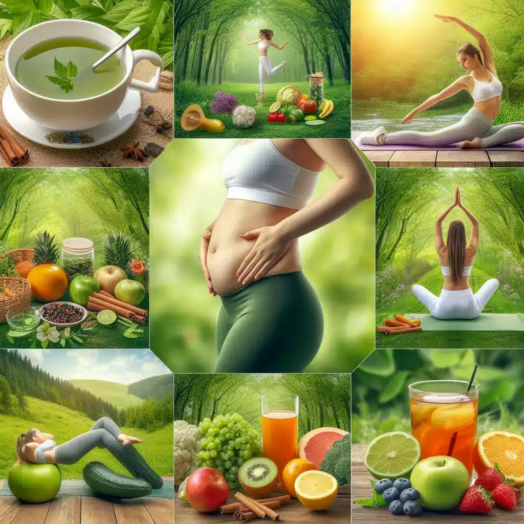 Natural remedies to reduce big stomach