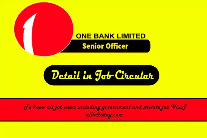 Senior Officer Senior Principal Officer Job