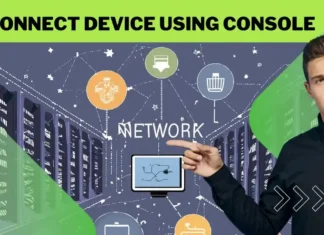 How to connect a network device using console