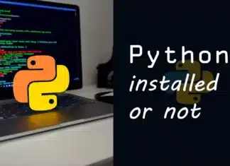 How to know Python is installed