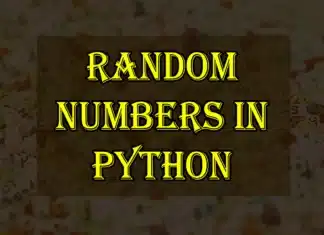 Random Numbers in Python