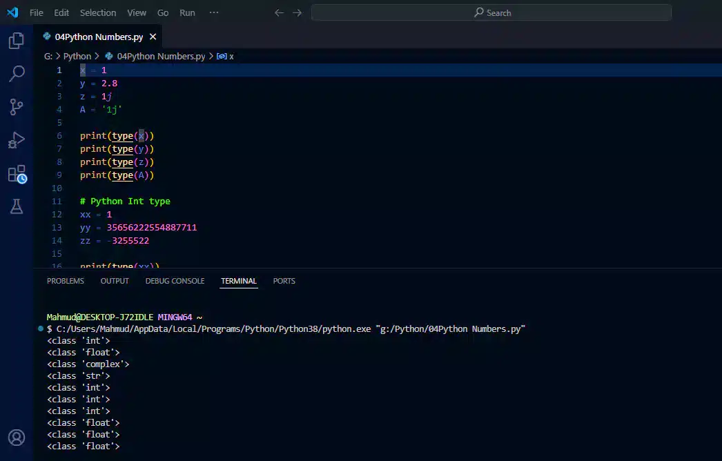 Python Data Types